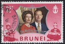 [The 25th Wedding Anniversary of Queen Elizabeth II and Prince Philip, type BJ]