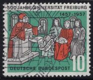 [500 anni dell'Università di Friburgo - Filigrana: DBP e crocifere, Scrivi CY]