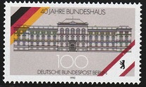[The 40th Anniversary of the Bundeshaus in Berlin, type ABU]