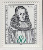 [The 350th Anniversary of the Birth of Philipp Jakob Spener, Theologian, тип ALV]