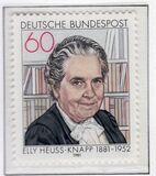 [The 100th Anniversary of the Birth of  Elly Heuss-Knapp, тип AFZ]