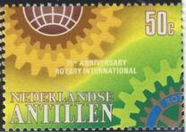 [The 75th Anniversary of Rotary International, type MR]