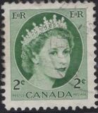 [Queen Elizabeth II - Normal Paper, See 1962 for Fluorescent Stripes, type GT1]