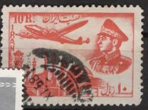 [Airmail - Mohammad Reza Shah Pahlavi, type BAX]