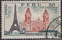 [Airmail - Exhibition of French Products, Lima, tegund LK]