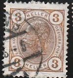 [Emperor Franz Josef I, 1830-1916 - With Varnish Bars, ประเภท S2]