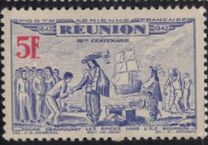 [Airmail - The 300th Anniversary of Affiliation to France, type BE3]