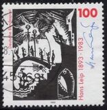 [The 100th Anniversary of the Birth of Hans Leip, Writer and Lithografic Artist, प्रकार BDK]