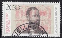 [The 100th Anniversary of the Death of Heinrich Hertz, Physicist, type BEA]