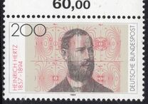 [The 100th Anniversary of the Death of Heinrich Hertz, Physicist, type BEA]