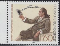 [The 150th Anniversary of the Death of Johann Wolfgang von Goethe, tip AHM]