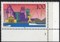 [The 275th Anniversary of the Rhein-Ruhr Habour in Duisburg, type AYD]