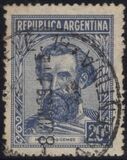 [Personajes. El sello 421 lleva la leyenda "Juan Martín Güemes" mientras que los 420, 422 y 423 llevan "Martín Güemes"., tipo EM1]