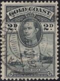 [King George VI & Christiansborg Castle, Accra, type Q3]