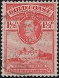 [King George VI & Christiansborg Castle, Accra, type Q2]
