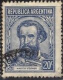 [Personajes. El sello 421 lleva la leyenda "Juan Martín Güemes" mientras que los 420, 422 y 423 llevan "Martín Güemes"., tipo EN]