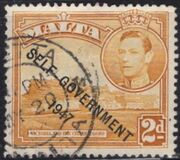 [King George VI and Local Motifs Overprinted "SELF-GOVERNMENT - 1947", ประเภท BA17]