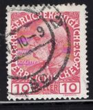 [LX Aniversario del reinado de Francisco José I, 1.830 - 1.916. Serie de 1.908 en papel normal, impresión menos nítida y clara., tipo Y7]