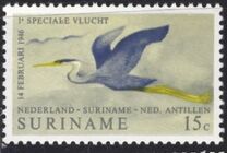 [Birds - The 25th Anniversary of Netherlands-Surinam-Netherlands Antilles Air Service, type ABW]