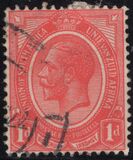 [Re George V  - Filigrana: Testa di antilope - Stampatore: De La Rue & Co. Ltd., Scrivi B4]