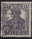 [German Empire Postage Stamps Overprinted "SAARGEBIET", 类型 F2]