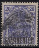 [German Empire Postage Stamps Overprinted "SAARGEBIET", 类型 F3]