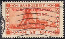 [Plebicite - Previous Issues Overprinted "VOLKSABSTIMMUNG 1935", type AX4]