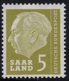 [President Theodor Heuss, 1884-1963, type B4]