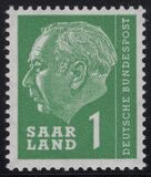 [President Theodor Heuss, 1884-1963, type B]