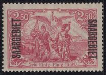 [German Empire Postage Stamps Overprinted "SAARGEBIET", ประเภท H]