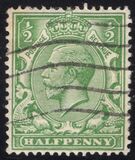 [King George V, 1865-1935 - New Watermark, tip BX3]