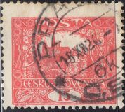 [Definitives - No Plant Above "ČESKO-SLOVENSKÁ", Tüüp I27]