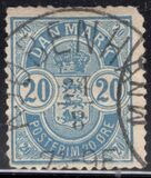 [Coat of Arms - Large Corner Numbers, type I3]