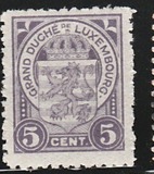 [Coat of Arms Stamp of 1907 in New color, tip J6]