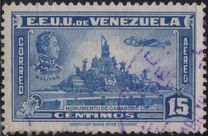 [Airmail - Independence Issue - Simon Bolivar and the Battle of Carabobo, type LC]