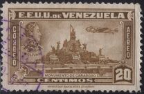 [Airmail - Independence Issue - Simon Bolivar and the Battle of Carabobo, प्रकार LC1]