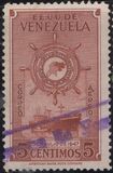 [Airmail - The 1st Anniversary of Greater Colombia Merchant Marine - Freighter "Republica de Venezuela", type SC]