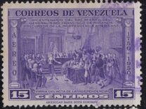 [Airmail - The 200th Anniversary of the Birth of General Francisco de Miranda, 1750-1816, प्रकार UC2]