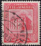 [Caracas Central Post Office - Inscription "CORREOS - EE. UU. VENEZUELA", тип AIK2]