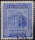 [Caracas Central Post Office - Inscription "CORREOS - EE. UU. VENEZUELA", тип AIK4]