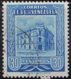 [Caracas Central Post Office - Inscription "CORREOS - EE. UU. VENEZUELA", тип AIK6]
