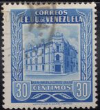 [Caracas Central Post Office - Inscription "CORREOS - EE. UU. VENEZUELA", тип AIK6]