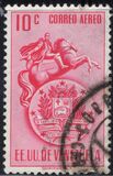 [Airmail - Coat of Arms - National Arms of Venezuela, type XD9]
