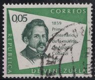 [The 100th Anniversary of the Death of Agustin Codazzi, Geographer, 1793-1859, type AXX]