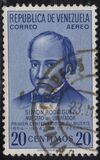 [Airmail - The 100th Anniversary of the Death of Simon Rodriguez, Bolivar's Tutor, 1771-1854, type ANR2]