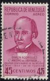 [Airmail - The 100th Anniversary of the Death of Simon Rodriguez, Bolivar's Tutor, 1771-1854, type ANR3]