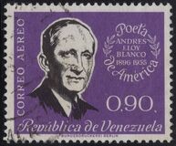 [Airmail - The 5th Anniversary of the Death of Andres Eloy Blanco, Poet, 1898-1955, Typ AXL5]
