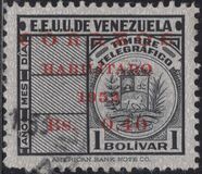 [Telegraph Stamps Surcharged, 类型 VV]