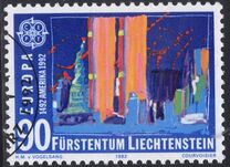 [EUROPA Stamps - The 500th Anniversary of the Discovery of America, тып AKA]