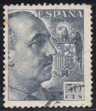 [General Franco - Without Imprint below Value, tipas LI20]